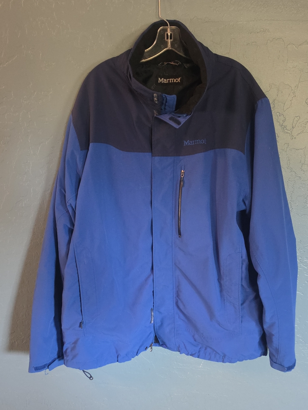 Marmot Two-Tone Blue Men's Snow Jacket